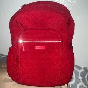 red vera bradley backpack